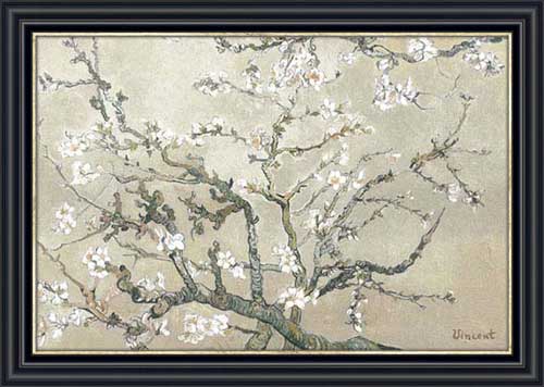 Almond Branches in Tan